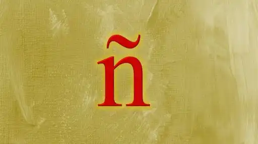 The letter ñ