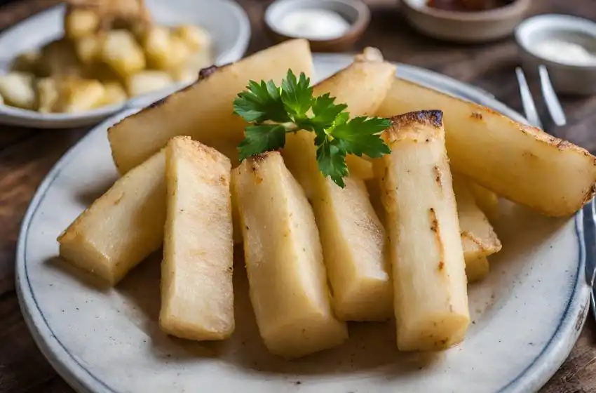 Yuca con Mojo recipe: A Cuban Culinary Delight of Tuber and Tang 1 CubaDishYuca con Mojo