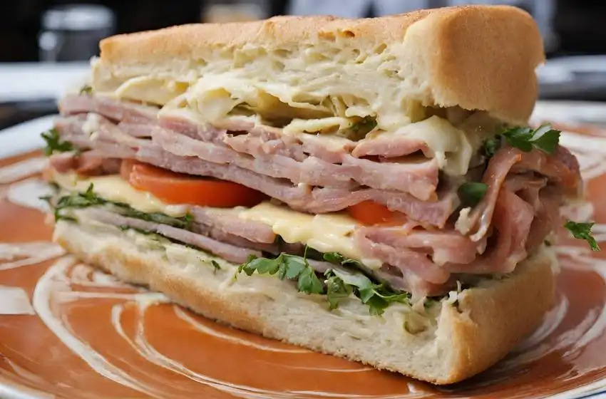 Recipes 23 UruguayDishUruguayo Sandwich