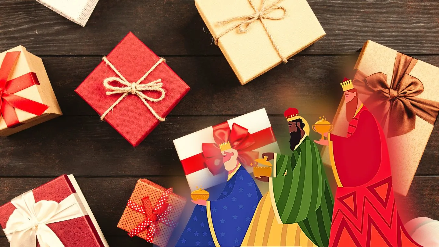 Carta a los Reyes Magos y Cabalgata 2 regalos reyes magos