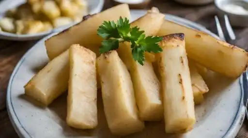 yuca con mojo