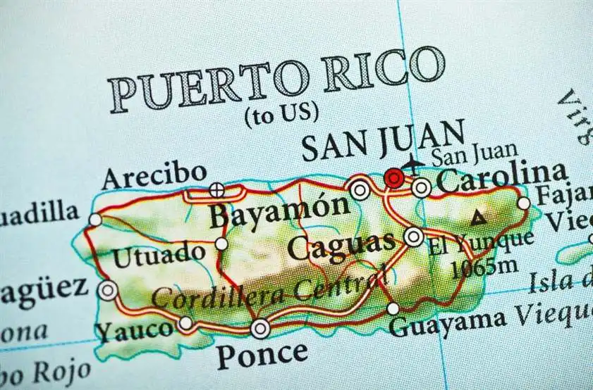 Regiones y provincias 360 Regiones de Puerto Rico