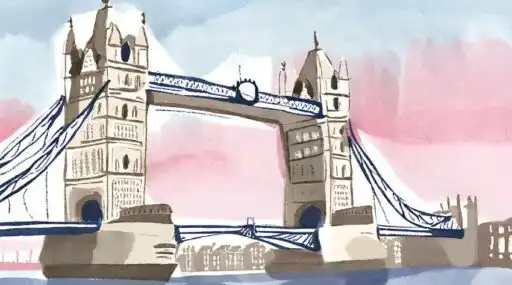 El puente de Londres se está cayendo