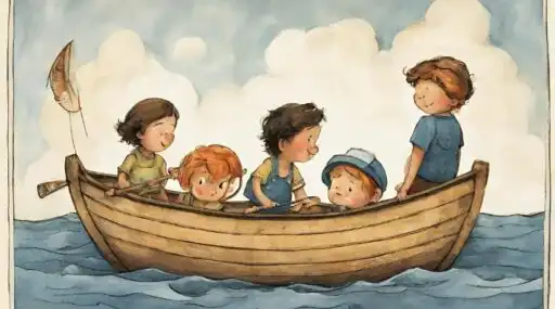 Rema, rema, rema tu barca